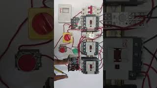 Star Delta Starter Control Wiring with Pressure Switch Star Delta Starter Wiringelectrical short [upl. by Ellehcil]