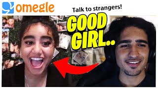 PULL YOUR HAIR PRANK ON OMEGLE FUNNY REACTIONS [upl. by Guenevere]