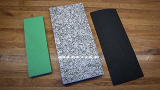 How to flatten your whetstones with sandpaper [upl. by Gilud754]