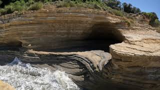 Sidari Beach amp Bay with rocks 27072023 Corfu Greece [upl. by Allesig]