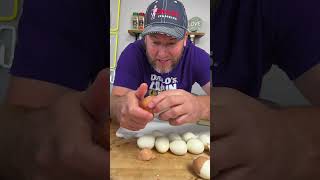 Easy Peelin’ Eggs cooking danosseasoning cooking [upl. by Farrel]