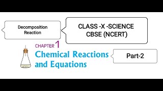 Chemical Reaction amp Equation Class X SciencePart2 [upl. by Ellerahs]