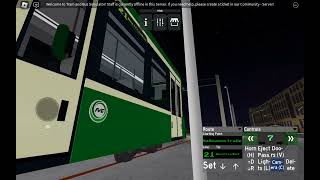 Tram and Bus Simulator Roblox Line 21 [upl. by Acino]