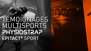 Genouillère Sport  PHYSIOSTRAP Sport  Témoignages  EPITACT Sport [upl. by Ahsatam]