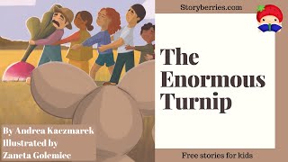 THE ENORMOUS TURNIP 🍓 Read along animated picture book with English subtitles community 🍓 [upl. by Sousa337]