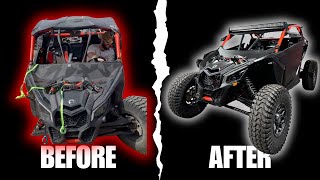 CanAm X3 Kingz Customs Rebuild [upl. by Gile]