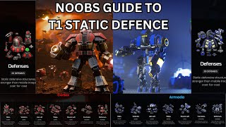 Noobs Guide To T1 Static Defence [upl. by Dosia734]