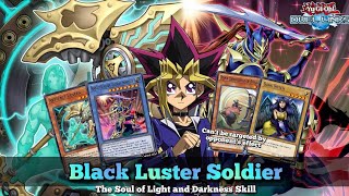 Untargetable Black Luster Soldier Deck YuGiOh Duel Links [upl. by Lehcim]