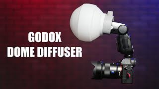 Best Speedlight Flash Modifier  Godox MLCD15 Dome Diffuser  Review [upl. by Aon743]