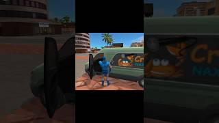 Ropehero ninja riding carbe tv van  van got crushed gta ropehero funnyvideo openworld [upl. by Latsryc]