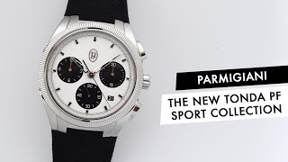 INDEPTH Introducing The New Parmigiani Tonda PF Sport Collection [upl. by Hareehat]