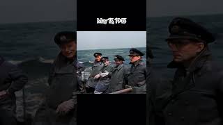 WW2  Surrendered UBoat Crew on American Vessel navalhistory militaryhistory ww2 [upl. by Solly]