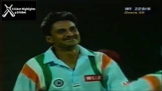 India vs West Indies Match 6 Sharjah Akai Singer Champions Trophy 1997 [upl. by Stockwell]