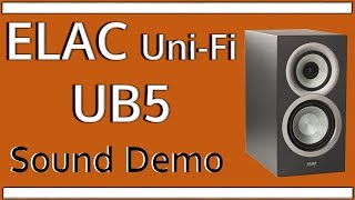 Elac UB5 Sound Demo [upl. by Aehtna]