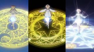 Cardcaptor Sakura  Key Release Comparison 2018 HD [upl. by Ajan]