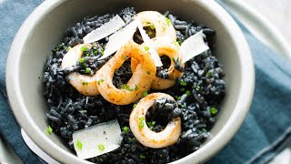 Recette  Arroz negro riz noir [upl. by Irving645]