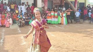 Nimbiya Banada Myagala Dance By A Cute Girl  On Republic Day 2024 [upl. by Procto384]