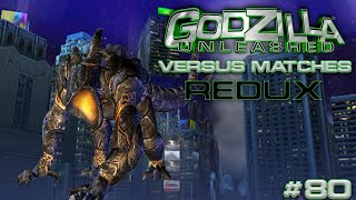 Godzilla Unleashed Wii  Versus Matches REDUX 80 [upl. by Carlie]