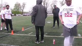 NE Football Showcase 24 ALEXI BELTRAN JR Nmbr 222 [upl. by Aihsei249]