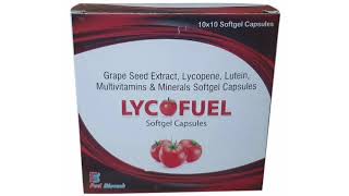 LYCOFUEL Softgel Capsules Grape Seed Extract Lycopene Lutein Multivitamins Minerals Softgel Capsules [upl. by Elyrrad]