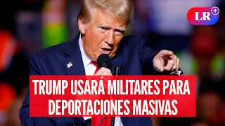 Estados Unidos DONALD TRUMP anuncia deportación masiva de migrantes [upl. by Larok]