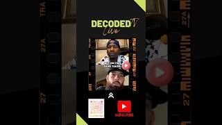 DECODED TV WITH UpTopFette macmiller SUPPORTING BATTLE RAPPER REAL DEAL [upl. by Sedruol]