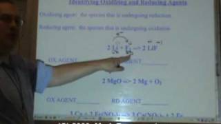 Chemistry Tutorial 121c Oxidizing And Reducing Agents [upl. by Bonni682]