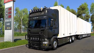 ETS2 152  Scania V8 R730 Rigid  V8 sound mod [upl. by Iak]