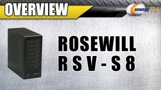 Newegg TV Rosewill RSVS8 Storage Enclosure System Overview [upl. by Nytsirt]