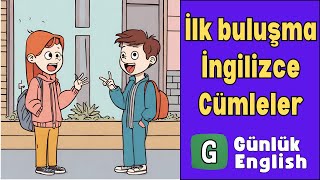 İngilizce Tanışma Cümleleri İlk Buluşmada Kullanılacak Phrases 🤝GünlükEnglish [upl. by Bethany]