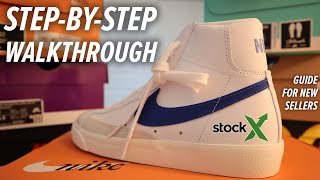 How to sell shoes on StockX FULL GUIDE  Stepbystep packing and shipping [upl. by Ayahsal]