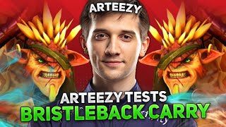 ARTEEZY TESTS BRISTLEBACK CARRY in THIS GAME [upl. by Sausa25]