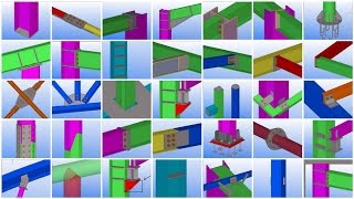 Tekla Xsteel V21 Makrolar Eğitim Seti [upl. by Stonwin161]