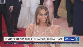 Beyonce to perform at Texans Christmas game [upl. by Aleahc]