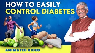 Easy Diet Tips to Control Diabetes  Dr V Mohan [upl. by Hackett]