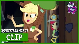 APPLEJACK  Opening Night  MLP Equestria Girls  Choose Your Own Ending Full HD [upl. by Idnerb]