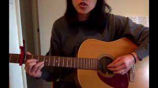 Late To The Party Kacey Musgraves Cover amp Chords [upl. by Annaiuq949]