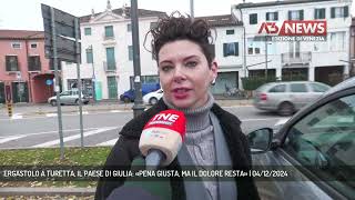 ERGASTOLO A TURETTA IL PAESE DI GIULIA «PENA GIUSTA MA IL DOLORE RESTA»  04122024 [upl. by Eiramyma]