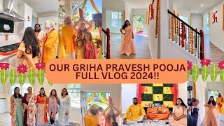 🕉️🏡🛕OUR GRIHA PRAVESH POOJA FULL VLOG💕🙏🛕WE Bought Our NEW HOME IN AMERICAHope You Relate Indian MOM [upl. by Aip]