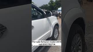 For sale Fortuner Model 2014 km183 Diesel ⛽ price 1450000 Showroom condition loan Available call [upl. by Atalaya]