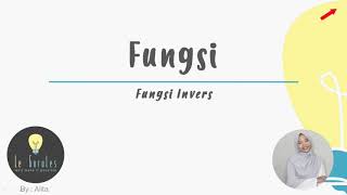 Matematika SMA  Relasi dan Fungsi 5  Fungsi Invers Invers Fungsi Rumus Invers Fungsi A [upl. by Hsinam]