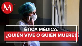 Así deciden los médicos qué paciente vive o muere ante contagio de covid19 [upl. by Etnaud]