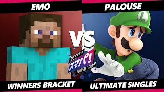 Sumapa 161  Emo Steve Vs Palouse Luigi ROB Smash Ultimate  SSBU [upl. by Coke]