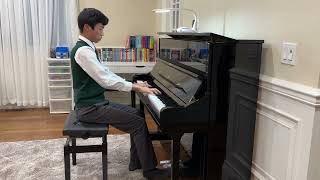 Zerui Xiong Moonlight Sonata Op27 No2 3rd movement [upl. by Jacobo]