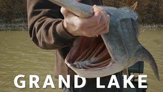 Paddlefish Grand Lake Othe Cherokees Spoonbill Fishing Oklahoma 2024 [upl. by Stalder]