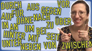 🇩🇪 Tout savoir sur les PREPOSITIONS en allemand  le tutoriel complet avec le datif et laccusatif [upl. by Arin]