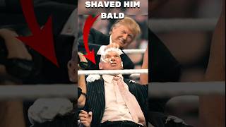 Trump VS McMahon Battle of the Billionaires wwe shorts donaldtrump vincemcmahon [upl. by Ycart]