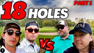 2v2 18 Hole Scramble  Colorado Golf Trip  Part 1 [upl. by Faxon]