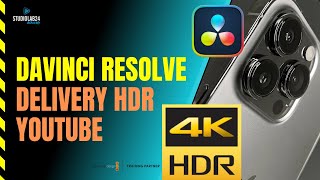 Delivery HDR video to YouTube with DaVinci Resolve 174  Sample Footage iPhone 13 [upl. by Atiekahs]