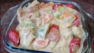 Creamy Chicken Pastel Pinoy Style  Chicken Recipe  Pinoy Recipes [upl. by Ademordna]